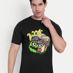 BENNY BROOKS Graphic Printed Round Neck Cotton Casual T-shirt-picture-21