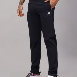 VECTOR X Men Mid- Rise Slim Fit Track Pants image 3