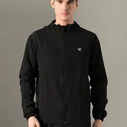 Dpassion Men Brand Logo Lightweight Training or Gym Sporty Jacket-picture-23