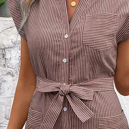 JC Mode Striped Jumpsuit image 4