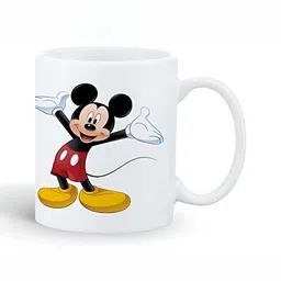 Mr UVD White Ceramic Cup image 2