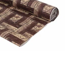 Mopak Decor Brown Set of 1 Regular Shelf Liner Organisers image 4