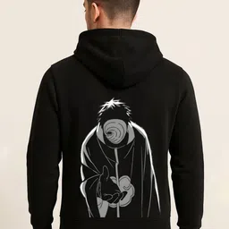 Be Crazy Men Hooded Graphic Printed Straight Pullover Sweatshirt-picture-12