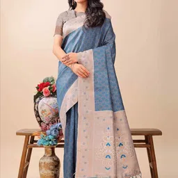 HERE&NOW Art Silk Saree-picture-33