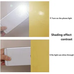 BFAM Yellow Set of 2 Black Out Door Curtain image 4