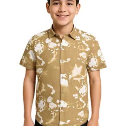CHARCHIT Boys Comfort Floral Printed Casual Shirt-picture-19