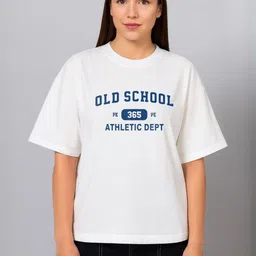 SZN Women Typography Printed T-shirt-picture-10