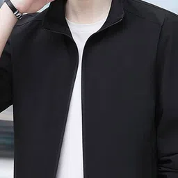 StyleCast x Revolte Men Mock Collar Outdoor Tailored Jacket image 4