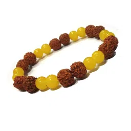 Divine souvenirs Unisex Artificial Beaded Elasticated Bracelets-picture-38