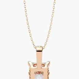 VALANOVA 14KT Rose Gold Diamond Pendant-1.19 g image 3