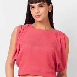 IZEL Styled Back Crop Top-picture-40