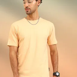 UNIQSOME Men Solid Round Neck Soft Cotton T-shirt-picture-13