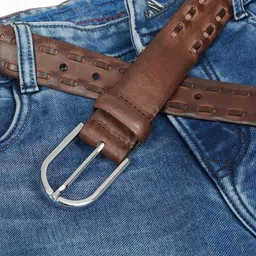 TYBELT Men Textured Leather Reversible Belt image 5