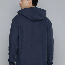 R.Code by The Roadster Life Co. Men Printed Hooded Sweatshirt image 5