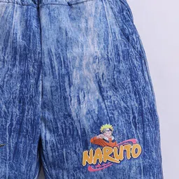YK X Minute Mirth Boys Naruto Printed Regular Shorts image 4