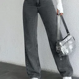 R.Code by The Roadster Life Co. Women Relaxed Fit High-Rise Light Fade Stretchable Jeans-picture-12