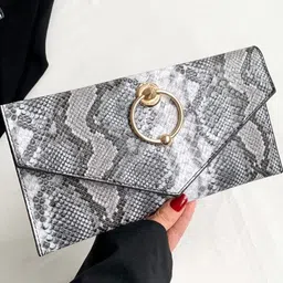 CORSICA Women Grey PU Handbags-image-20