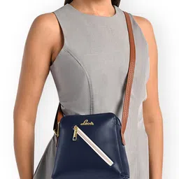 Lavie Women Solid Crossbody Zip Detail Sling Bag-picture-26