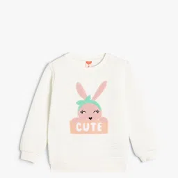 Koton Girls Graphic Printed Sweatshirt-picture-46