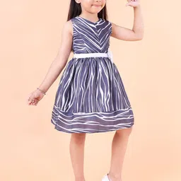 PINK MERMAID Print Fit & Flare Dress image 2