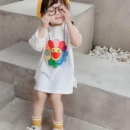 StyleCast x Revolte Floral Print T-shirt Dress-picture-10