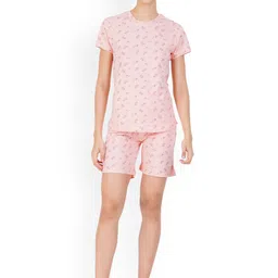 Coppersmith Women Printed Night suit-image-5