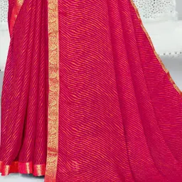 DIVASTRI Leheriya Woven Design Saree image 4