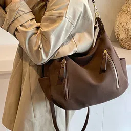 corsica DressBerry Structured Hobo Bag image 2