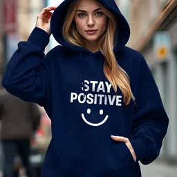 AUSK Women Typography Printed Hooded Neck Full Sleeve Sweatshirt-image-47