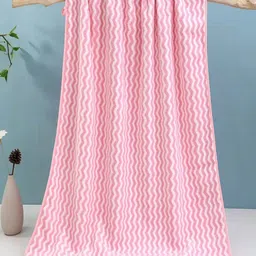 Black gold Pink & White 2 Striped Other 400 GSM Bath Towel image 5