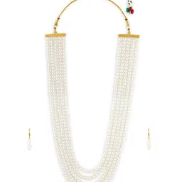 Zaveri Pearls Beaded Layered Jewellery Set-picture-28