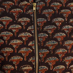 JAYPORE Women Geometric Crop Tailored Jacket with Embroidered image 2