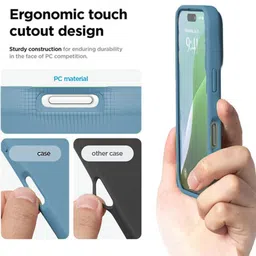 TREEMODA Solid iPhone 16 Impact Resistant Back Case image 3