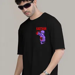 Kasendra Graphic Printed Cotton T-shirt image 3