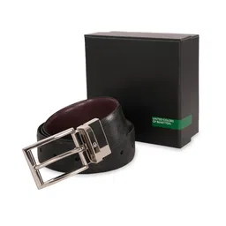 United Colors of Benetton Men Leather Reversible Belt-image-13
