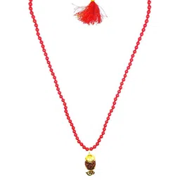 RAVIOUR LIFESTYLE Unisex Red Necklace and Chains-picture-31