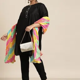 Varanga Leheriya Printed Organza Dupatta image 2