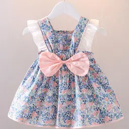 YK Floral Print Fit & Flare Dress-picture-10