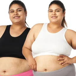 bigtees Pack of 2 Women Everyday Non Padded Bra image 1