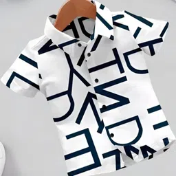 DUTT CREATION Boys Classic Floral Printed Formal Shirt image 5