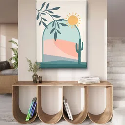 SAF Off White Canvas Other Wall Paintings image 3