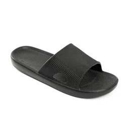 Mast & Harbour Men Self Design Sliders Flip Flops image 3