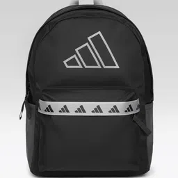 ADIDAS Unisex Brand Logo Classic Tape Backpack with Reflective Strip-image-46