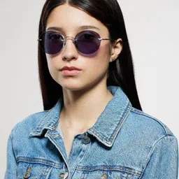 OPIUM Unisex Full Rim Style Aviator Sunglasses with OP-10309-C02 image 2
