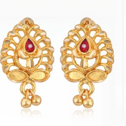VIVASTRI Women Gold-Plated Alloy Earrings-image-58