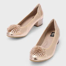 Sole To Soul Block Pumps with Bows-picture-35