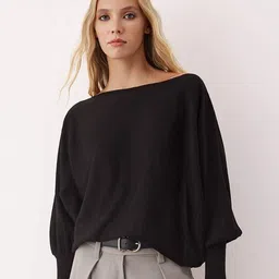 Trendyol Women Boat Neck Pullover-picture-14