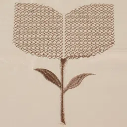 Homio Beige Floral 400 TC King Bedsheet with 2 Pillow Covers image 4