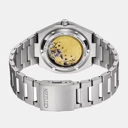 Citizen Men Dial & Stainless Steel Bracelet Style Straps Analogue Powered Watch NJ0180-80L image 4