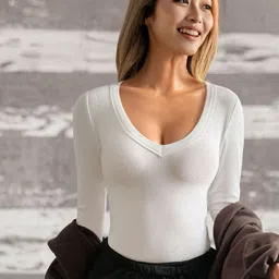 StyleCast Women V-Neck T-shirt-picture-21